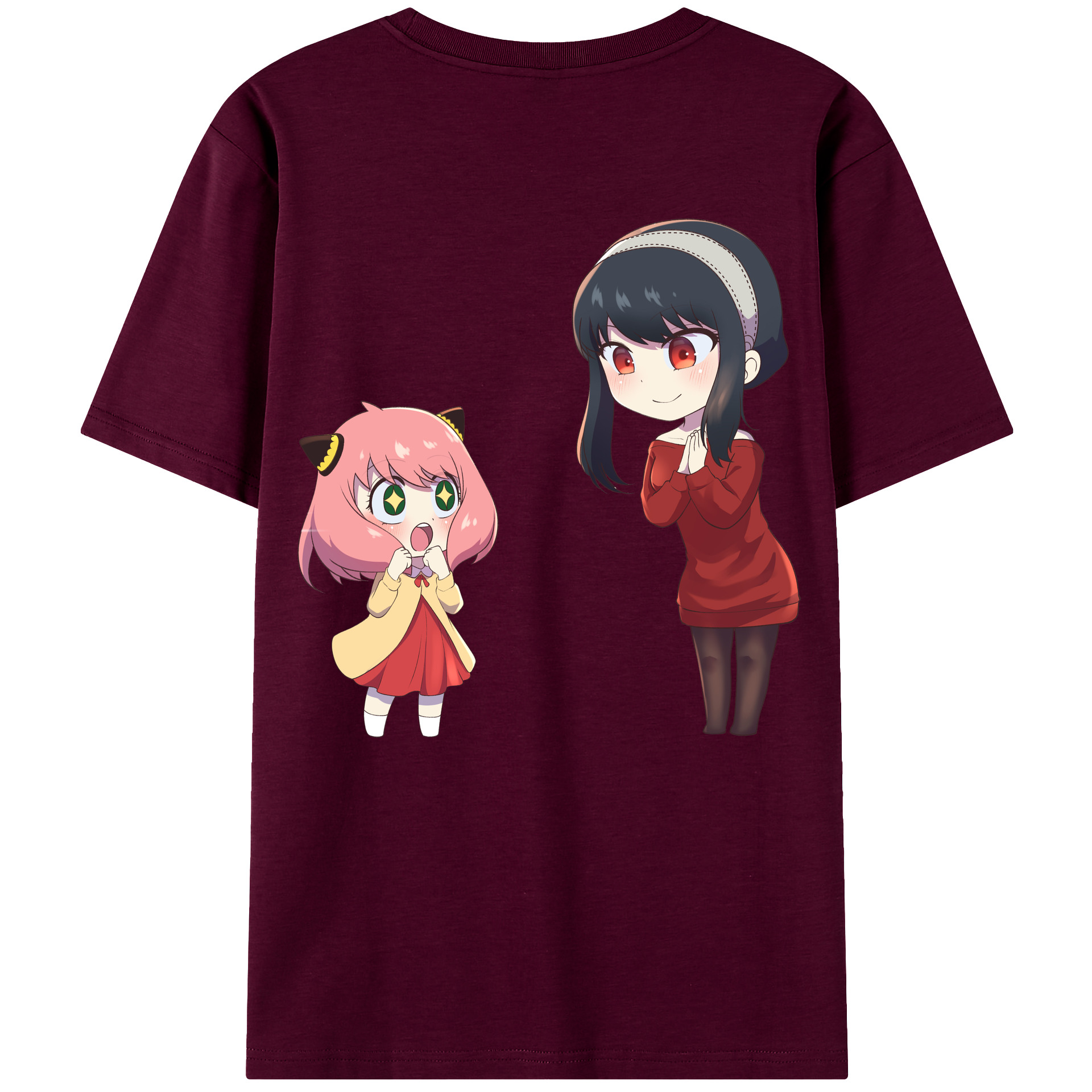（画像用） SPY×FAMILY间谍家家酒 レディース半袖Tシャツ(バックプリント)